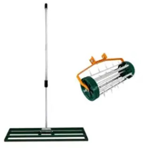 T-Mech 100cm Lawn Leveller & Aerator - Orange