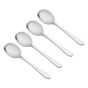 Tala Performance Stainless Steel Set Of 4 Soup Spoons